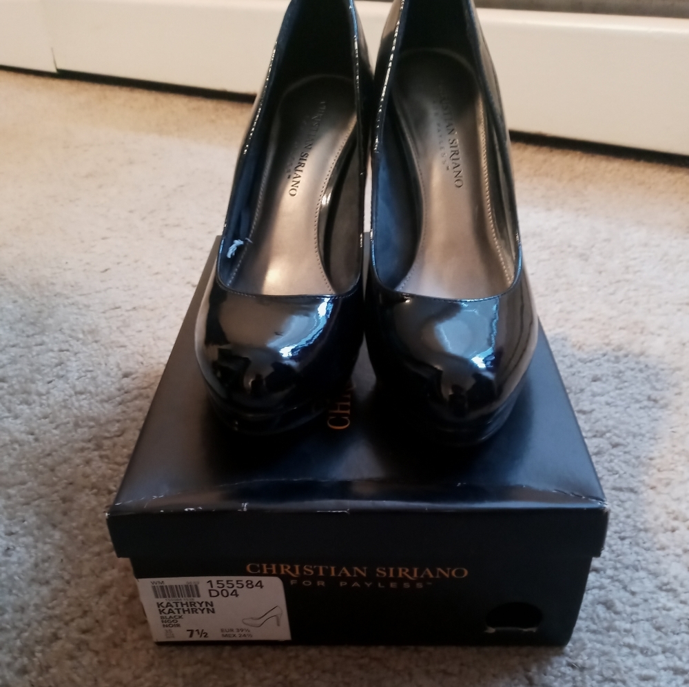 Black heels